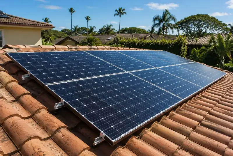 Installation de panneaux solaires à Vif